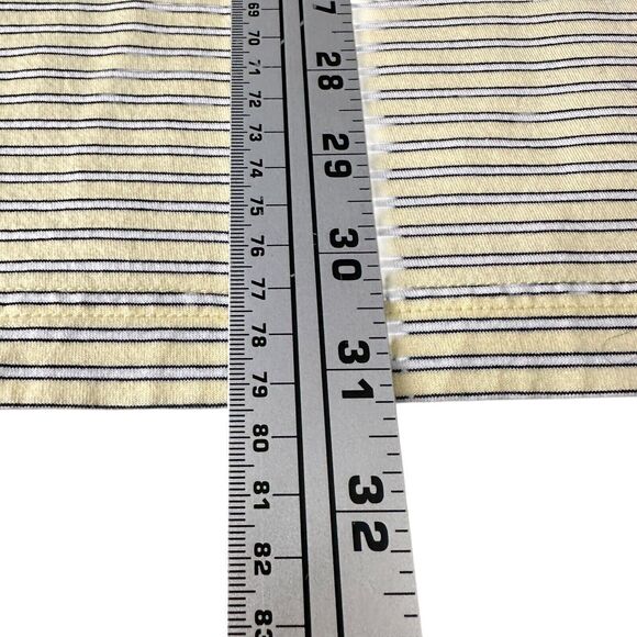 Masters Amen Corner Polo Shirt Men’s XL Yellow Striped 100% Pima Cotton Pullover - Picture 9 of 9